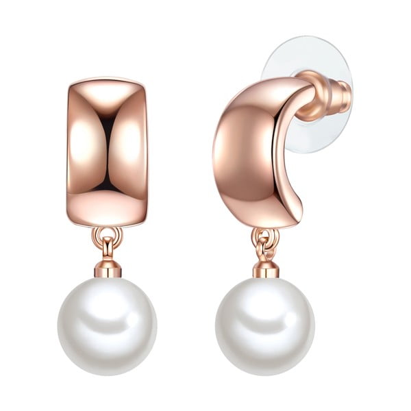 Cercei cu perle Perldesse Vua, perla 10 mm
