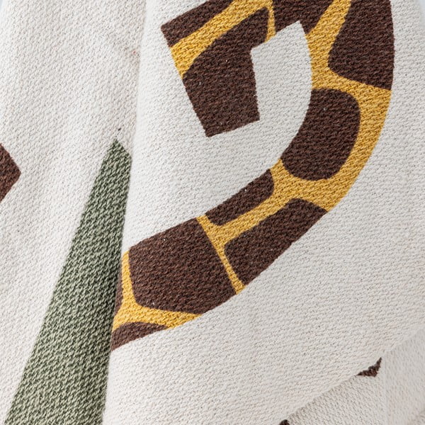 Pătură pentru copii din bumbac reciclat 130x160 cm Memmo – Bloomingville Mini-image-3