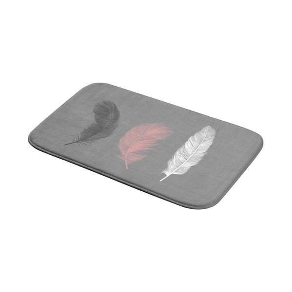 Covoraș de baie gri 45x75 cm Penelope – douceur d'intérieur-image-2