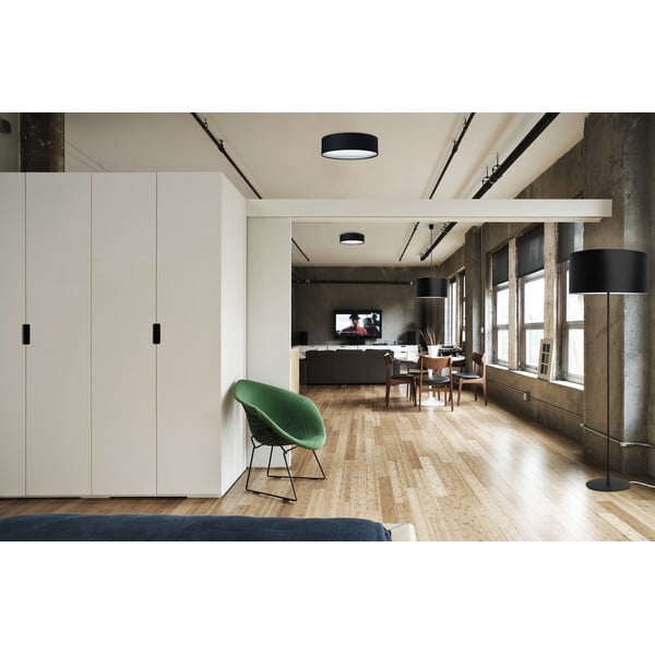 Plafonieră Sotto Luce MIKA, ⌀ 30 cm, negru-image-1