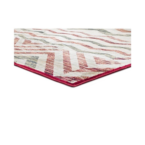 Covor din viscoză Universal Belga Zig Zag, 70 x 220 cm, bej-image-1