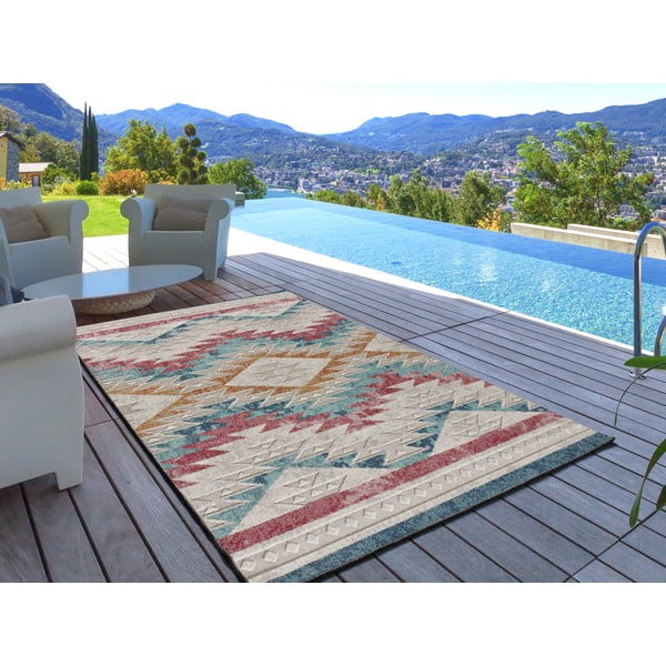 Covor bej pentru exterior 150x80 cm Soley - Universal-image-1