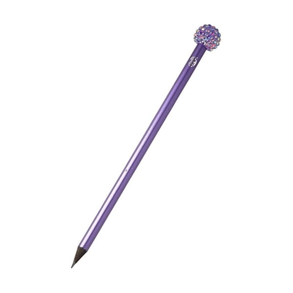 Creion TINC, pietricele sclipitoare, violet 