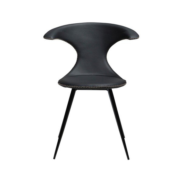 Scaun din piele DAN-FORM Denmark Flair, negru-image-2