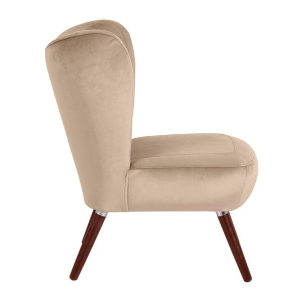 Fotoliu Max Winzer Sari Velvet, bej-image-3