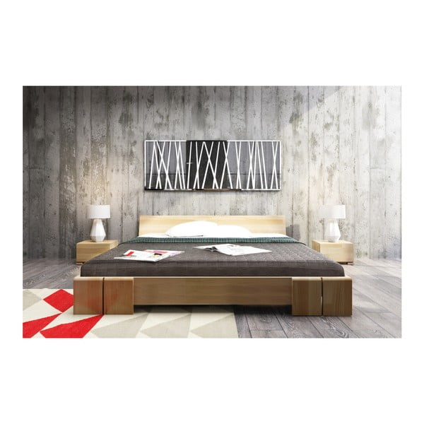 Pat dublu din lemn de fag SKANDICA Vestre, 140 x 200 cm-image-4