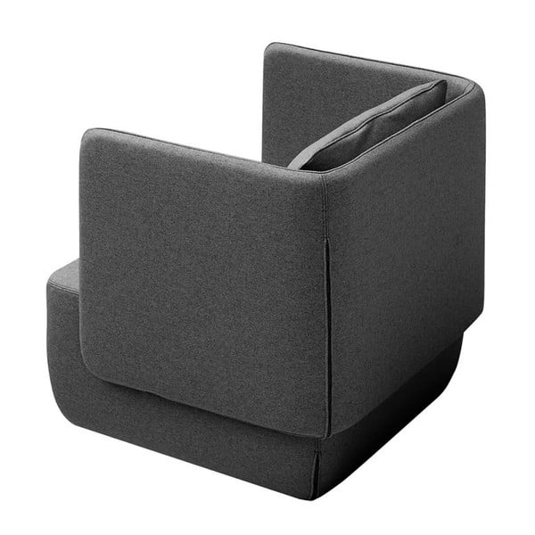 Fotoliu Softline Opera Low, gri antracit-image-3