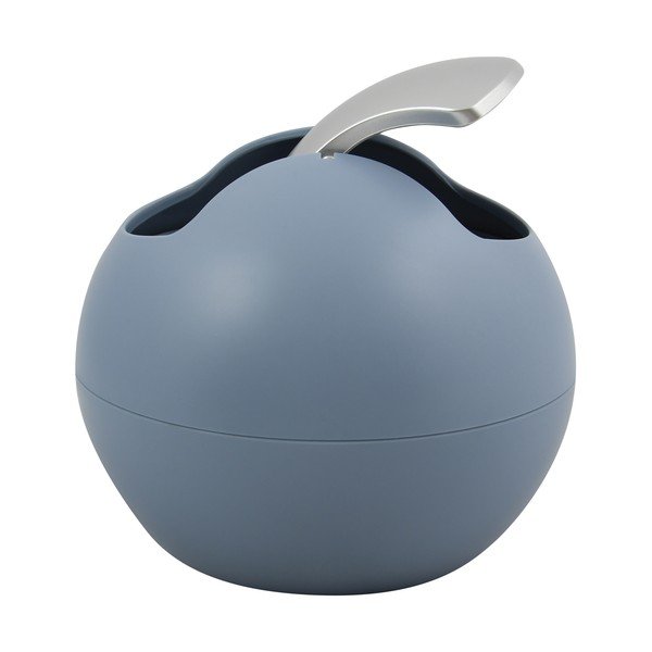 Coș de gunoi albastru deschis din plastic 1 l   Bowl Matt – Spirella-image-1