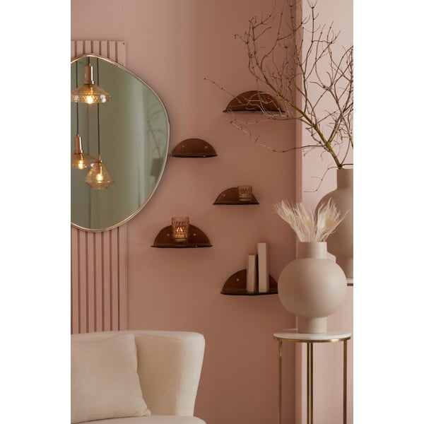 Raft de sticlă maro Joshua - Light & Living-image-1