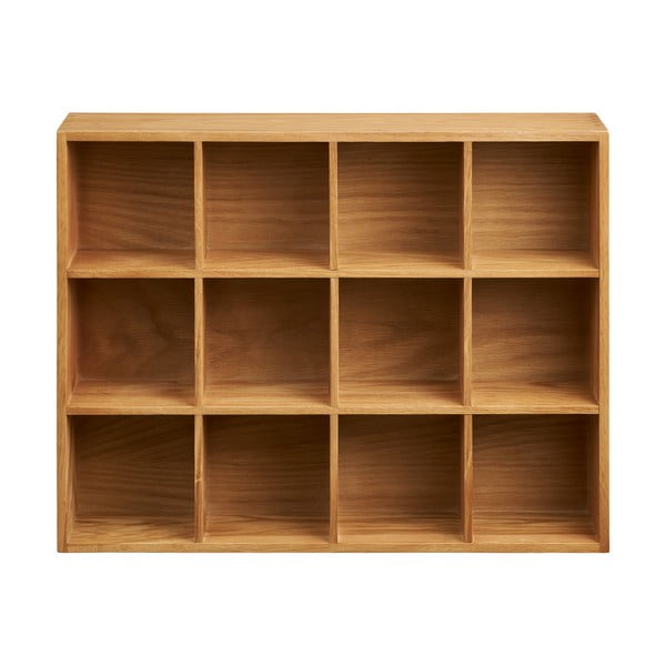 Raft în culoare naturală etajat cu aspect de lemn de stejar 11 cm Soria – House Nordic