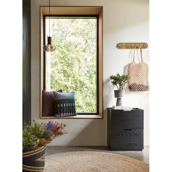 Cuier de perete auriu din metal Form – Hübsch-image-1