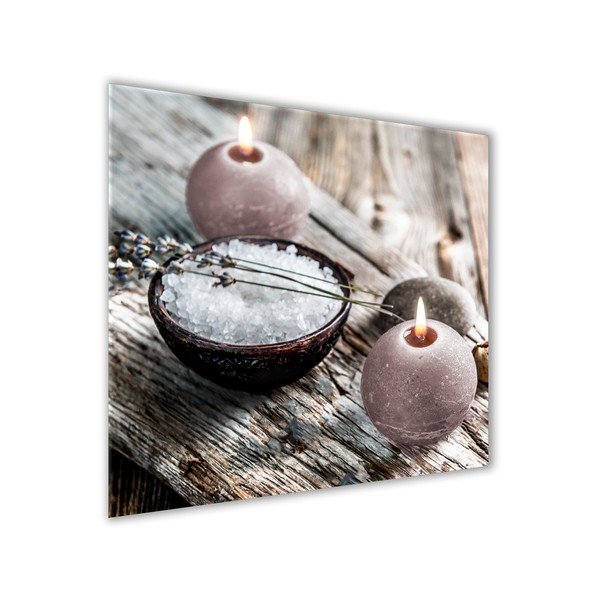 Tablou Styler Glasspik Spa & Zen Grey Wood, 30 x 30 cm-image-2