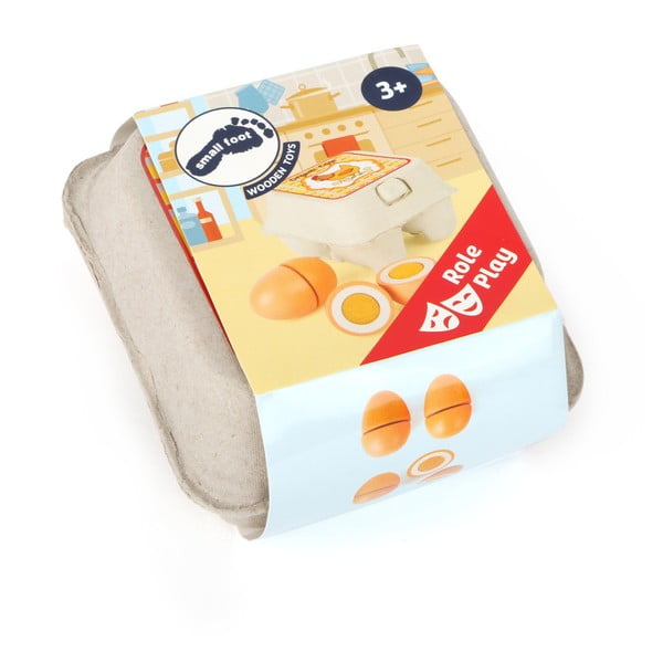 Ouă din lemn pentru copii Legler Eggs-image-2