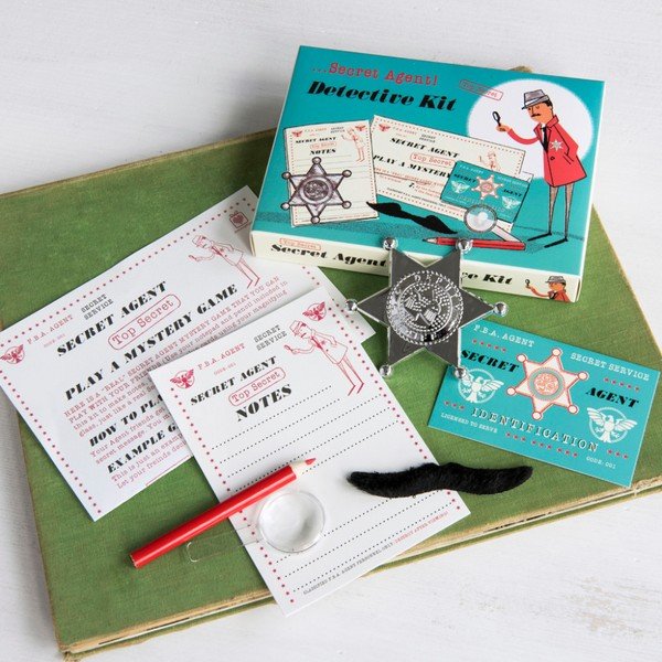 Set de spionaj cu insignă Rex London Secret Agent-image-1