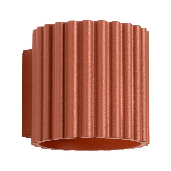 Aplică de perete portocalie ø 10 cm Zora – Sollux