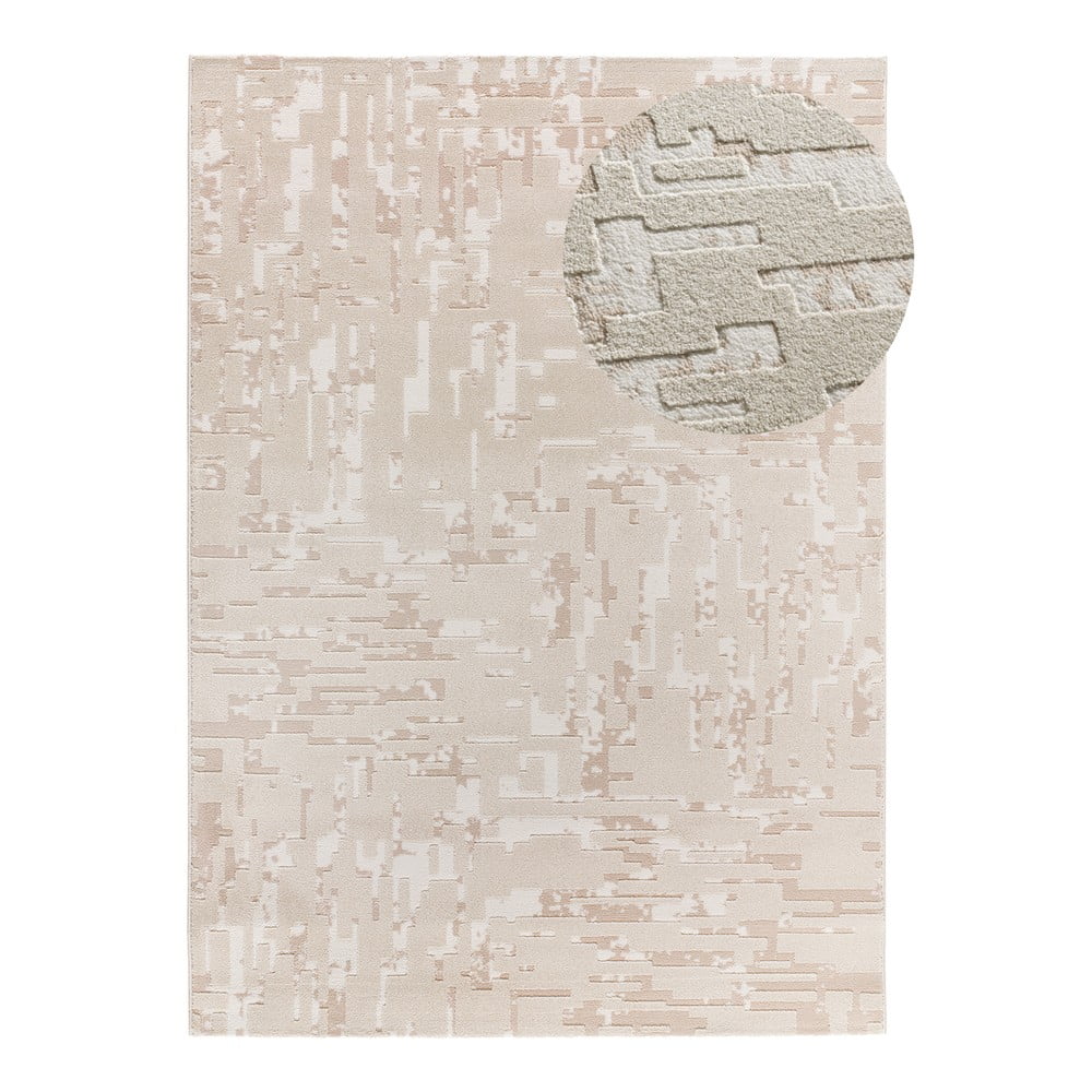 Covor crem 133x190 cm Baresa – Universal
