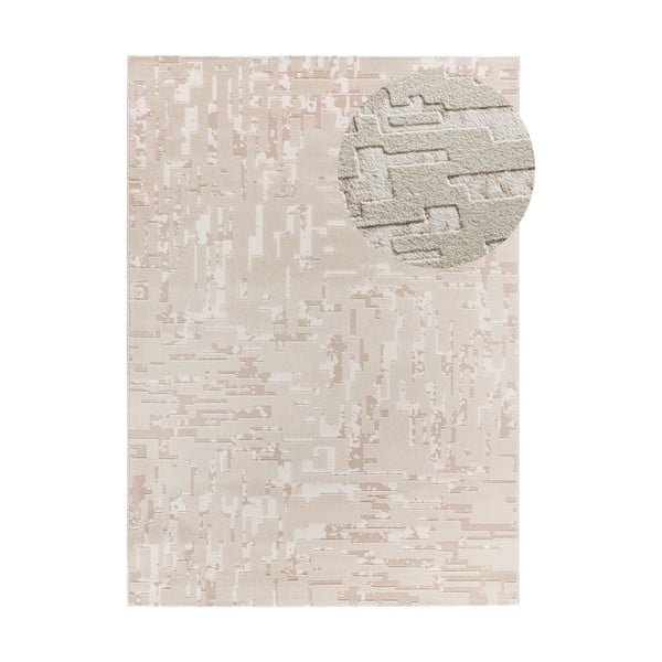 Covor crem 133x190 cm Baresa – Universal