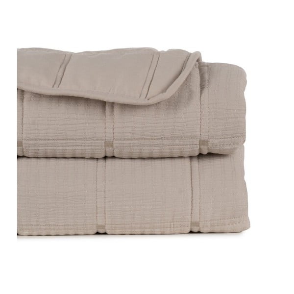 Cuvertură bej matlasată 230x280 cm – Ixia