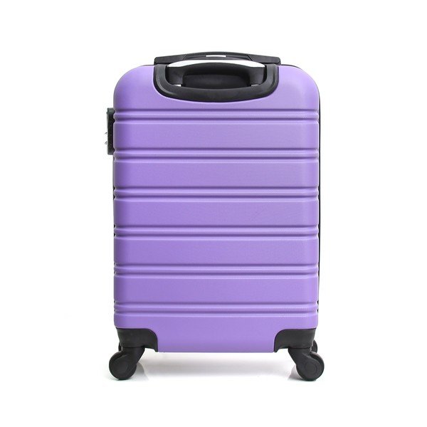 Valiză de mână, pe roți, Blue Star Bilbao, 35 l, mov-image-3