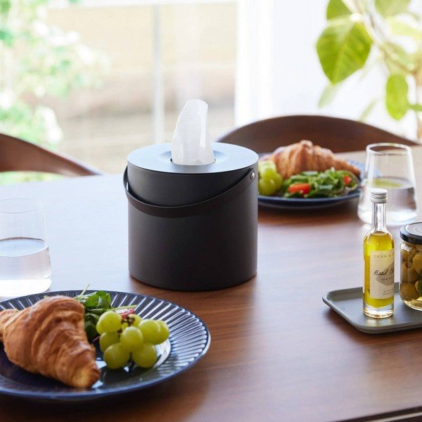 Cutie pentru șervețele din metal Tower – YAMAZAKI-image-3