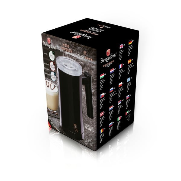 Aparat electric pentru spumă de lapte Black Rose Collection - BerlingerHaus-image-3