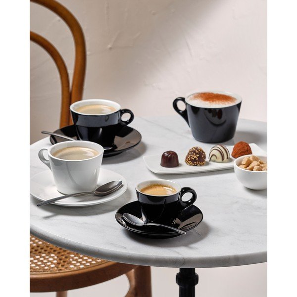 Ceașcă albă pentru cappuccino din porțelan 160 ml Barista – BonBistro-image-1