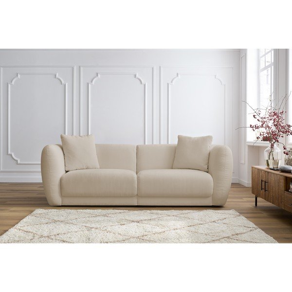 Canapea bej 230 cm Bourbon – Bobochic Paris-image-1