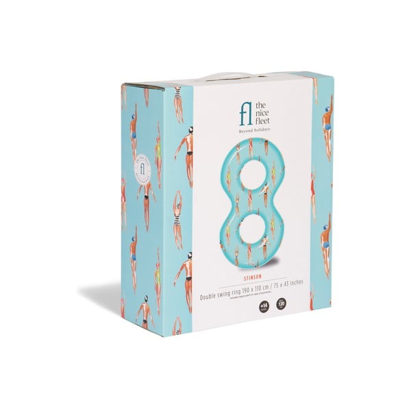 Colac dublu gonflabil The Nice Fleet Stinston-image-2