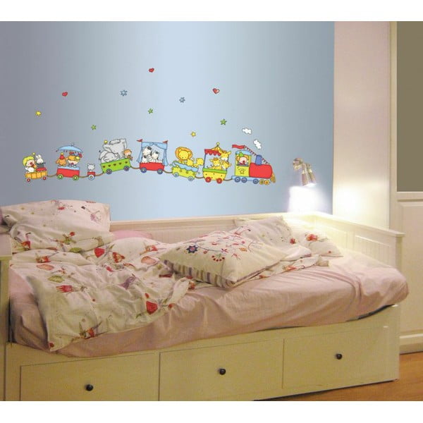 Autocolant Train of circus animals, 120 cm-image-1