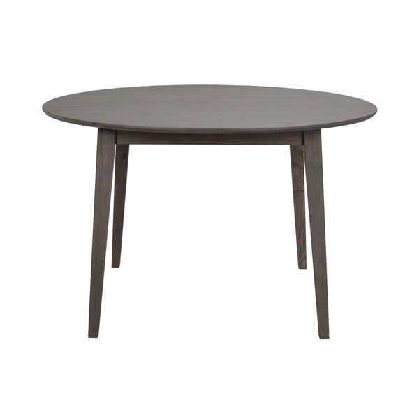 Masă de dining rotundă extensibilă din lemn de stejar ø 120 cm Filippa – Rowico-image-3