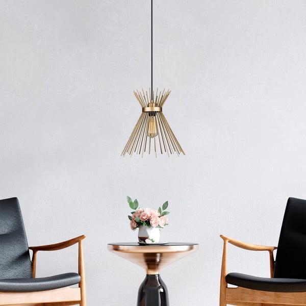 Lustră aurie din metal Izmir – Squid Lighting-image-3