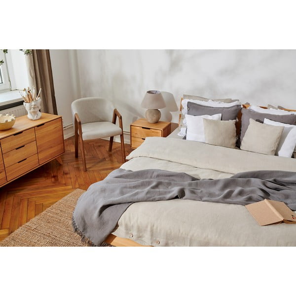 Pat dublu din lemn de fag 180x200 cm Greg 2 - The Beds-image-4