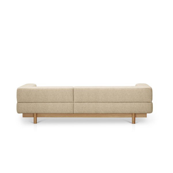 Canapea bej cu tapițerie din lână 260 cm Alchemist – EMKO-image-3