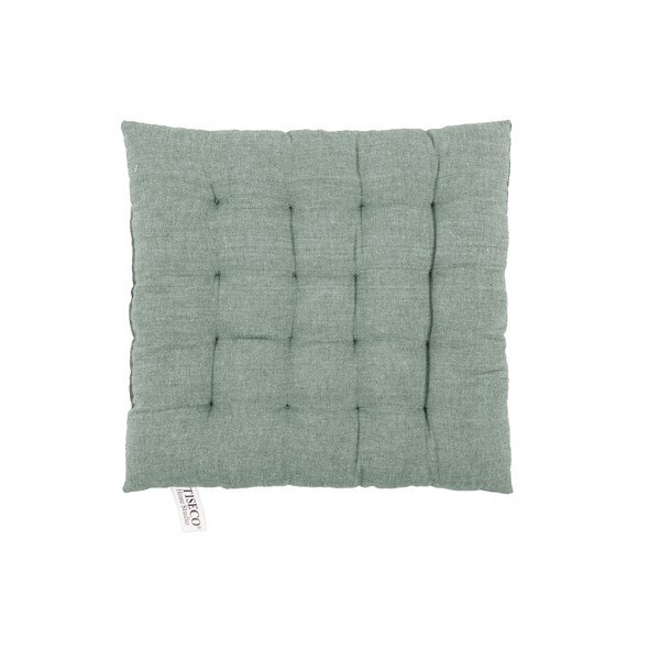 Pernă pentru scaun Tiseco Home Studio, 40 x 40 cm, verde-image-1
