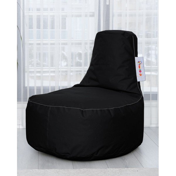 Fotoliu bean bag negru EVA Sport – Floriane Garden-image-3