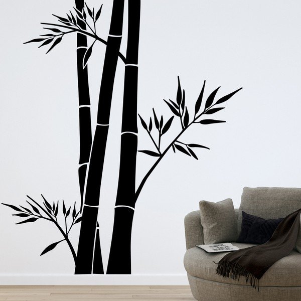 Autocolant Ambiance Bamboo Flowers-image-2