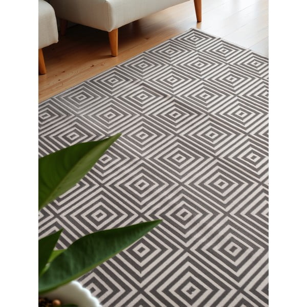 Covor gri 160x235 cm Perles Tourmaline – Elle Decoration-image-3