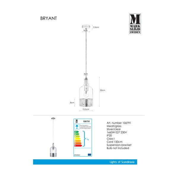 Lustră Markslöjd Bryant-image-2