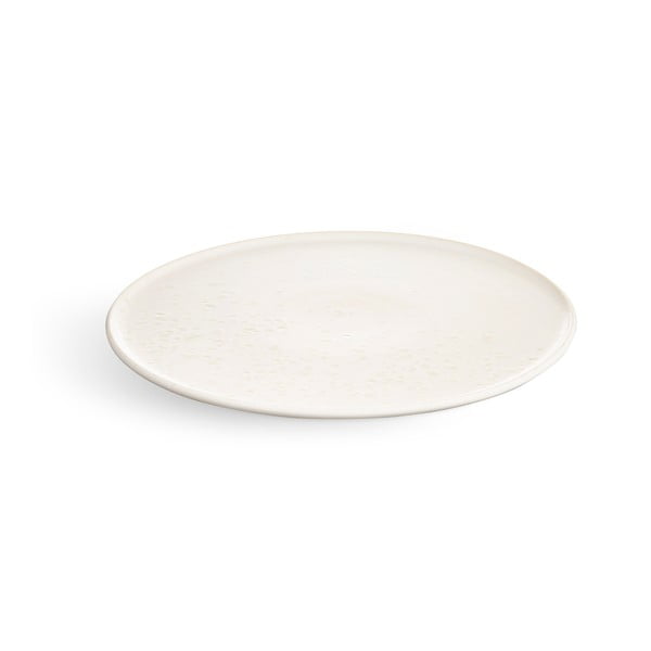 Farfurie din gresie Kähler Design Ombria, ⌀ 22 cm, alb