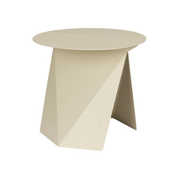 Măsuță auxiliară rotundă din metal 45x46 cm Foldy – Zuiver-image-2