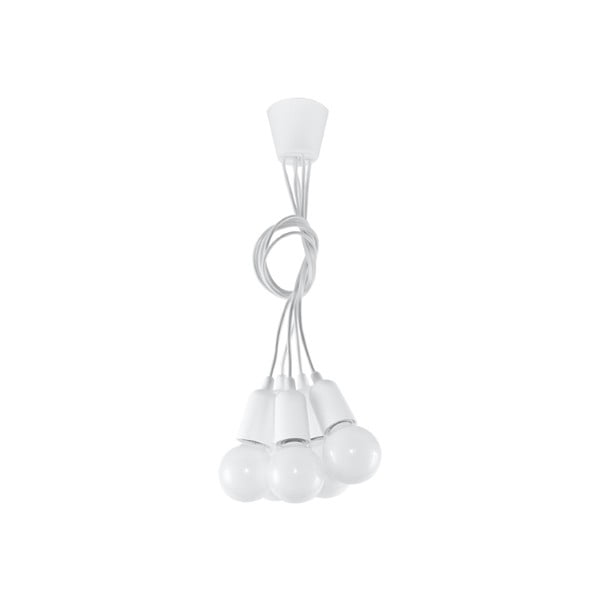 Lustră albă ø 25 cm Rene – Nice Lamps