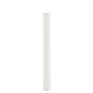 Lumânare lungă Ego Dekor Cylinder Pure, timp de ardere 42 h, alb