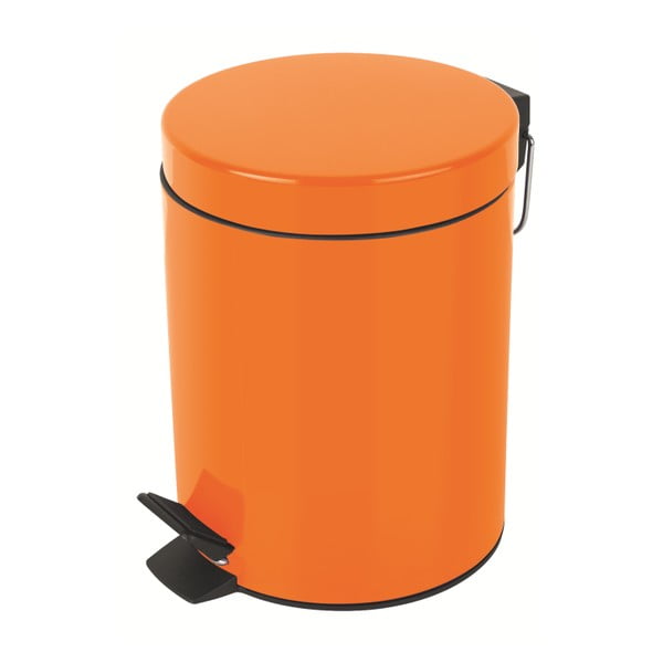 Coș de gunoi Spirella Sydney, portocaliu, 5 l