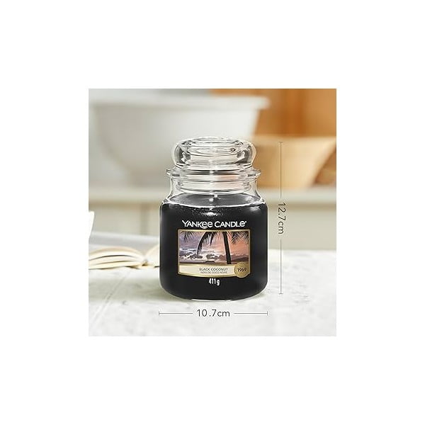 Lumânare parfumată timp de ardere 65 h Black Coconut – Yankee Candle-image-2