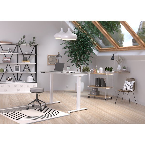 Birou cu înălțime ajustabilă electric 80x120 cm Jet – Germania-image-1
