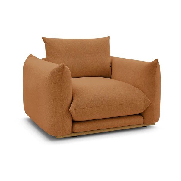 Fotoliu portocaliu Ernest – Bobochic Paris