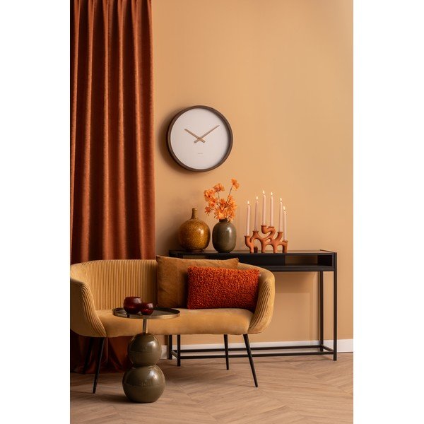 Vază galben ocru din sticlă Spatters   – PT LIVING-image-4