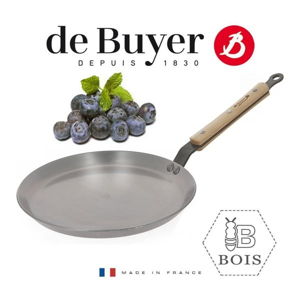 Tigaie din oțel pentru clătite de Buyer Mineral, ø 24 cm-image-3