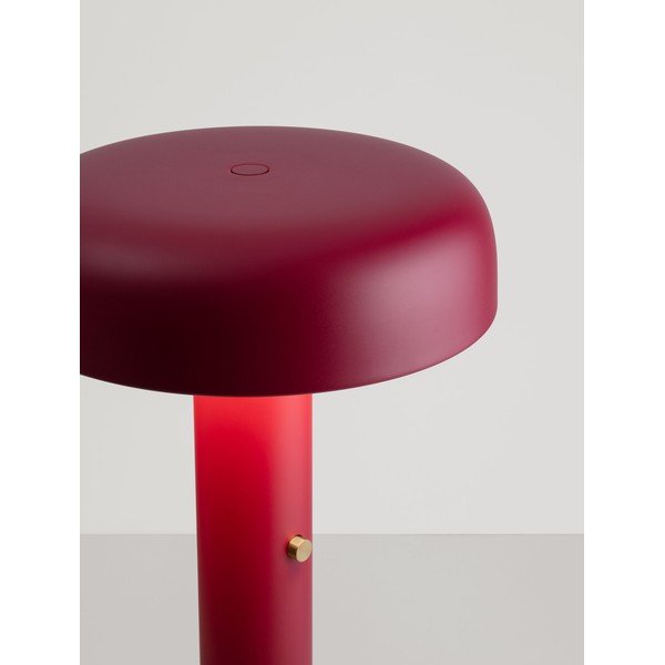 Lampadar burgundy LED cu intensitate reglabilă din metal (înălțime 142 cm) Noelia – Nova Luce-image-4