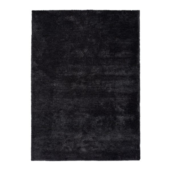 Covor Universal Shanghai Liso, 140 x 200 cm, negru antracit